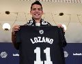 Hirving Lozano cree en el potencial del nuevo equipo de la MLS. AP/G. Bull