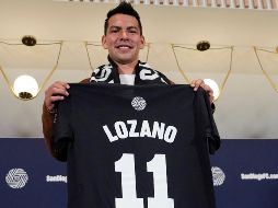Hirving Lozano cree en el potencial del nuevo equipo de la MLS. AP/G. Bull