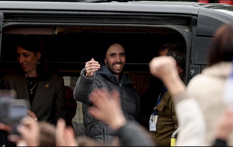La primera parte del canje de rehenes pactado para el día de hoy se ha realizado. EFE / EPA / ATEF SAFADI