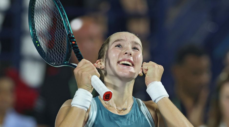 MIRRA ANDREVA. Nunca antes había ganado un WTA 1000 una jugadora de menos de 19 años. EFE / A. Haider