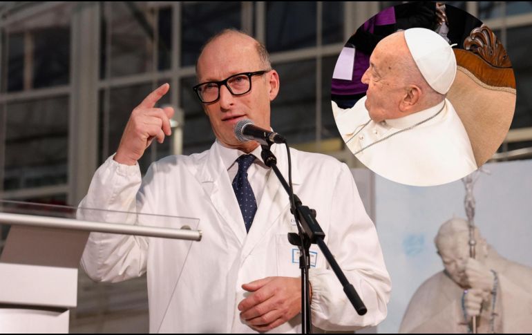 En la imagen, Sergio Aflieri, uno de los médicos a cargo del tratamiento del Papa Francisco. EFE / ARCHIVO