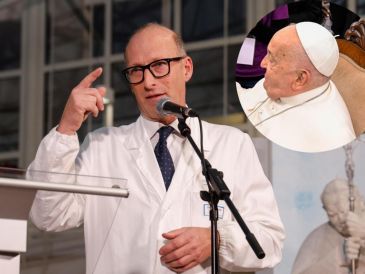 En la imagen, Sergio Aflieri, uno de los médicos a cargo del tratamiento del Papa Francisco. EFE / ARCHIVO
