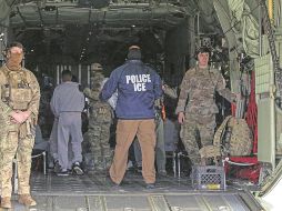 La agencia es la encargada de llevar a cabo los planes de expulsión de migrantes. AFP/US Army