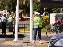 En las primeras pruebas, los Guardianes Viales han sido evaluados de forma positiva por automovilistas y peatones. ESPECIAL