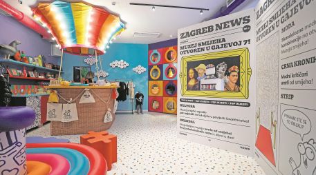 El museo se encuentra en Croacia y busca “vacunar” contra la negatividad. AFP/D. Sencar