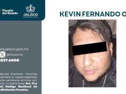 La detención de Kevin Fernando O. fue posible por un operativo entre autoridades estatales y federales. X/FiscaliaJa