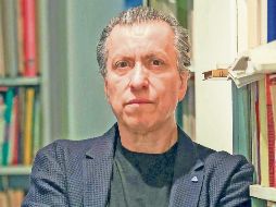 Víctor Manuel Mendiola, autor de “La arena en fuga”. EL UNIVERSAL