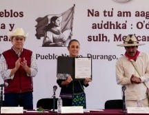 La presidenta informó que los adultas mayores y las personas con discapacidad podrán surtir sus recetas médicas en las nuevas Farmacias del Bienestar. CORTESÍA