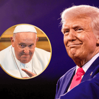 Donald Trump desea pronta recuperación al Papa Francisco