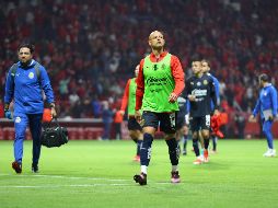 “CH14” se ha perdido los encuentros ante Tijuana, Toluca y Pachuca, sumando ya dos partidos consecutivos sin ingresar al campo en la cancha del Estadio AKRON. IMAGO7.