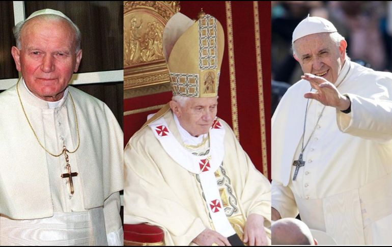 La Inteligencia Artificial responde sobre quién ha tenido más popularidad durante su papado. NTX / EFE / ARCHIVO