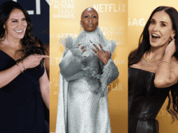 La controversia que ha surgido en torno a Karla Sofía Gascón podría alejarla del premio. EFE/S. GUTIÉRREZ EFE/EPA/C. BREHMAN EFE/EPA/A. DINNER