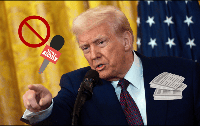 La portavoz de Trump afirmó que, en adelante, el equipo de la Casa Blanca determinará quiénes integran el ‘pool’ de la prensa. EFE/Archivo