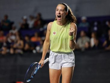 Sönmez se mostró como una seria candidata para refrendar su título en la ciudad yucateca. CORTESÍA.