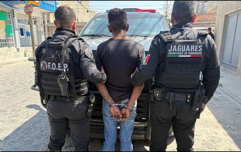 El sujeto, identificado como Víctor 