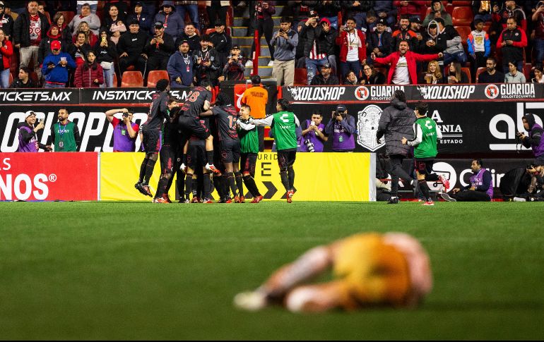 En los primeros tres minutos del juego los Xolos ya habían anotado dos veces. IMAGO7/A. Gutiérrez