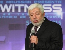 Jaime Maussan ha desarrollado una carrera en la investigación del fenómeno ovni. NOTIMEX/Archivo