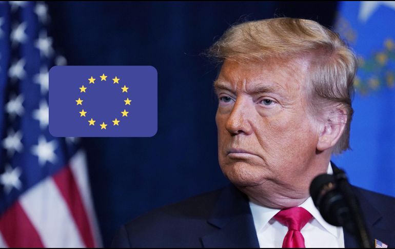 Donald Trump adelantó que los aranceles a aplicar a la UE serán del 25%, aunque no dio más detalles. AP / ARCHIVO