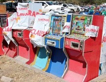 La operación de estas maquinitas está prohibida en el Reglamento de Giros Comerciales, Industriales y de Prestaciones de Servicios del municipio. ESPECIAL / GOBIERNO DE TLAJOMULCO