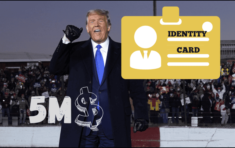 La Administración Trump anunció la creación de una nueva manera de obtener la nacionalidad estadounidense, pagando cinco millones de dólares. AP Photo/E. Vucci/CANVA.