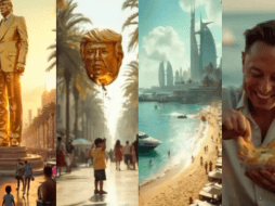 Polémica alrededor del video publicado por Trump nombrado 'Gaza 2025'. Cuenta Truth Social @realdonaldtrump/CANVA.