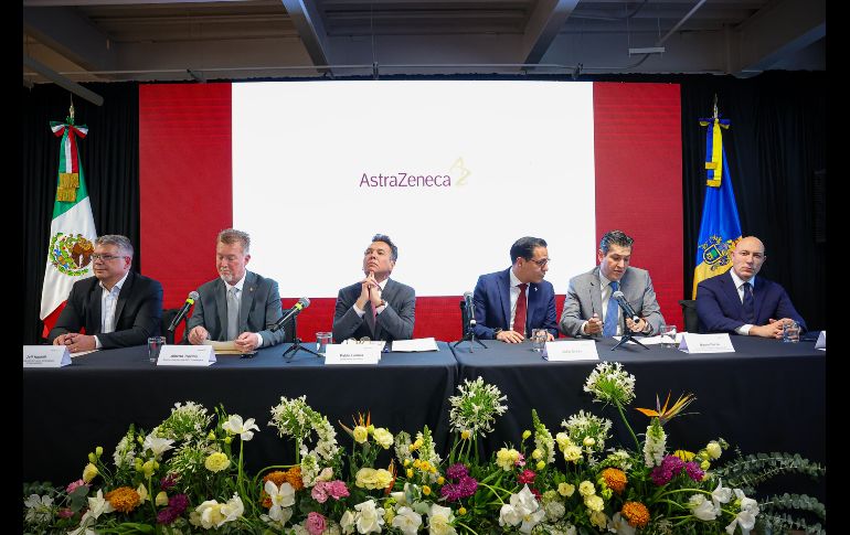 La compañía farmacéutica AstraZeneca anunció hoy inversiones por 600 millones de pesos en sus oficinas del Centro Global de Innovación y Tecnología Guadalajara ubicado en Zapopan. EL INFORMADOR / H, Figueroa
