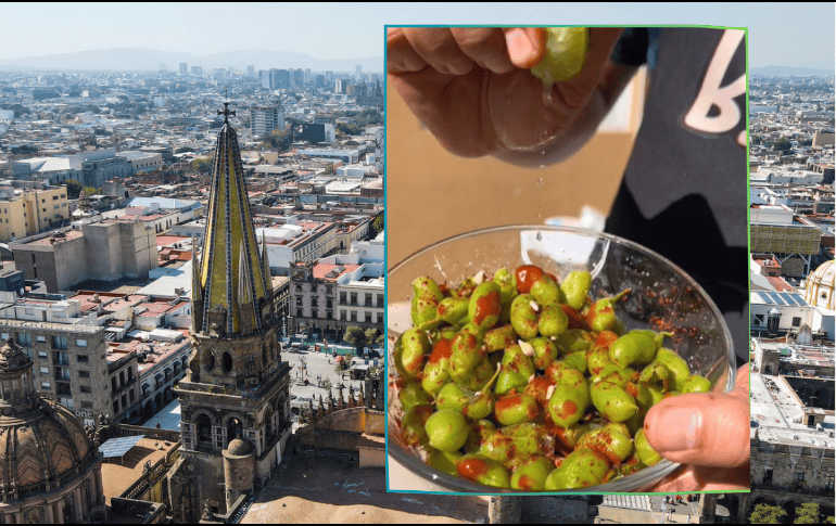 Las guasanas, a simple vista, parecen enormes frijoles verdes, y pueden encontrarse asadas, tostadas y cocidas. EL INFORMADOR/ARCHIVO ESPECIAL/TikTok @algobienab