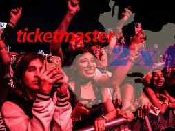 Conoce la lista completa de conciertos que se encuentran al 2x1 en Ticketmaster. EL INFORMADOR / ARCHIVO