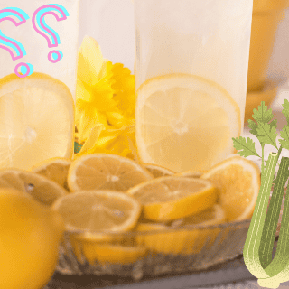 ¿Cuáles son los beneficios del agua de limón con apio?