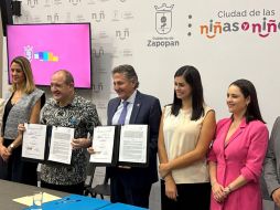 El alcalde de Zapopan, Juan José Frangie Saade, celebró la renovación de este convenio. ESPECIAL