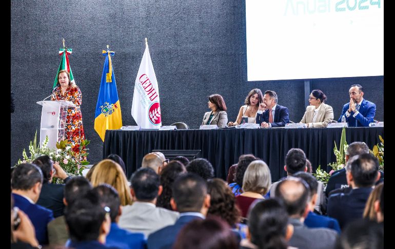 La titular de la CEDHJ habló sobre la necesidad de actualizar la Ley de la Comisión, la cual no ha sido actualizada en 30 años. EL INFORMADOR / A. Navarro