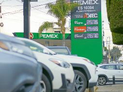 La Presidenta Claudia Sheinbaum confió en que a partir de la próxima semana el precio de la gasolina se ajuste conforme a lo pactado con importadores, comercializadores, distribuidores y transportistas. EL INFORMADOR/ H. Figueroa