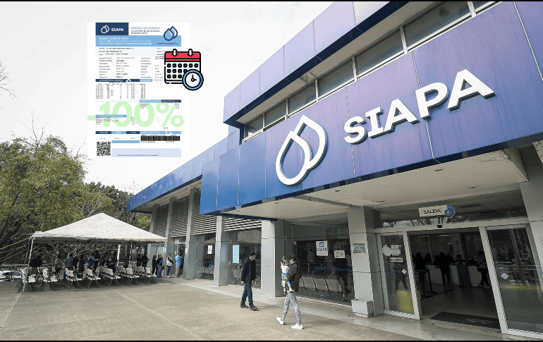 Conoce cómo hacer válidos los descuentos en las deudas por servicios del Siapa. EL INFORMADOR / ARCHIVO