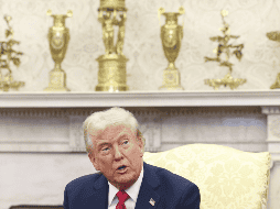 Trump y Volodimir Zelensky se reunieron en el Despacho Oval de la Casa Blanca este viernes donde se registró un intenso intercambio de frases entre ambos mandatarios. EFE/J. SCALZO.