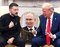 Trump no desea seguir dialogando con Zelenski a menos que mantenga el respeto entre ellos y el presidente Putin. EFE/J. Lo Scalzo/Archivo