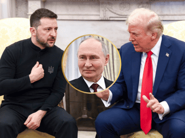 Trump no desea seguir dialogando con Zelenski a menos que mantenga el respeto entre ellos y el presidente Putin. EFE/J. Lo Scalzo/Archivo