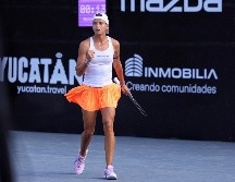 Emiliana Arango, nacida en Medellín, Colombia, es la única tenista latinoamericana que queda con vida en el Mérida Open 2025. CORTESÍA
