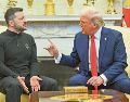 Zelenski, Trump y Vance protagonizaron un enfrentamiento verbal. El presidente de Estados Unidos lo acusó de irrespetuoso y de jugar con millones de vidas. AFP