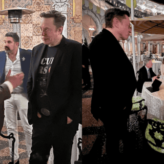 Verástegui se reúne con Elon Musk en Mar-a-Lago, mansión de élite de Trump