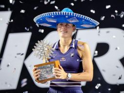 Emma tuvo un paso contundente en los cuatro compromisos que disputó. CORTESÍA/ Mérida Open.