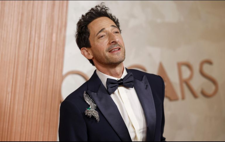 Adrien Brody obtuvo su segundo Oscar como mejor actor, ganando el domingo por su papel de un arquitecto húngaro visionario en 