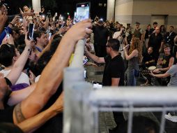 Shakira no pudo ofrecer su show debido a problemas técnicos con la instalación del escenario EFE/Javier Torres