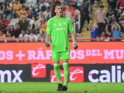 Guzmán señaló que no se burló de la afición hidrocálida sino que festejó con un grupo de niños auriazules. IMAGO7.