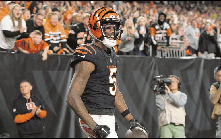 La temporada pasada, Higgins tuvo 73 atrapadas para 911 yardas y promedió 12.5 yardas por recepción. AFP/D. Buell