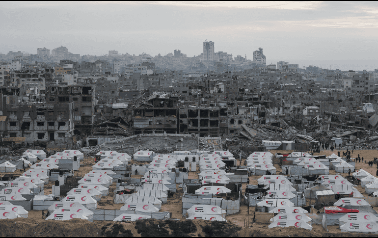 Al-Shati, en el oeste de la Ciudad de Gaza. AP /Jehad Alshrafi