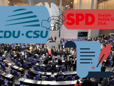 CDU y SPD anuncian reformas para aumentar gasto en defensa e infraestructuras en Alemania. EFE/W. Kumm/CANVA.
