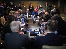 Zelenski explicó que Ucrania trabaja para encontrar alternativas en caso de que se confirme el cierre del grifo de las armas de Estados Unidos. EFE