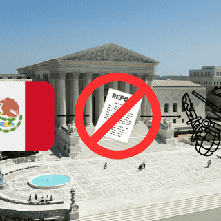 EU podría bloquear la demanda de México contra fabricantes de armas