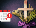 La variabilidad de la fecha de la Semana Santa es una consecuencia del sistema de cálculo basado en el calendario lunar, definido desde el siglo IV. CANVA