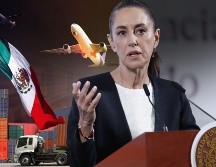 Claudia Sheinbaum reitera que su gobierno esperará hasta el domingo para anunciar las medidas que tomará en respuesta a los aranceles. EFE / M. Guzmán